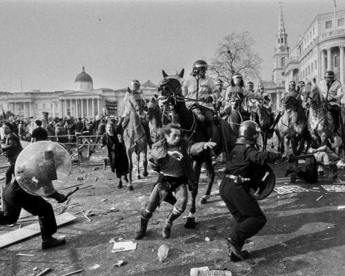 ‘Women were grabbed and dragged away like sacks’ – a history of British protest in pictures
